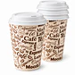 Tapa para Vaso Polipapel 12 Oz Marca Darnel (100 Unidades) - Miniatura 2
