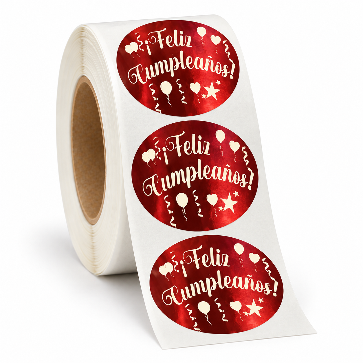 Etiquetas Autoadhesivas Feliz Cumpleaños (1.000 Unidades) 1