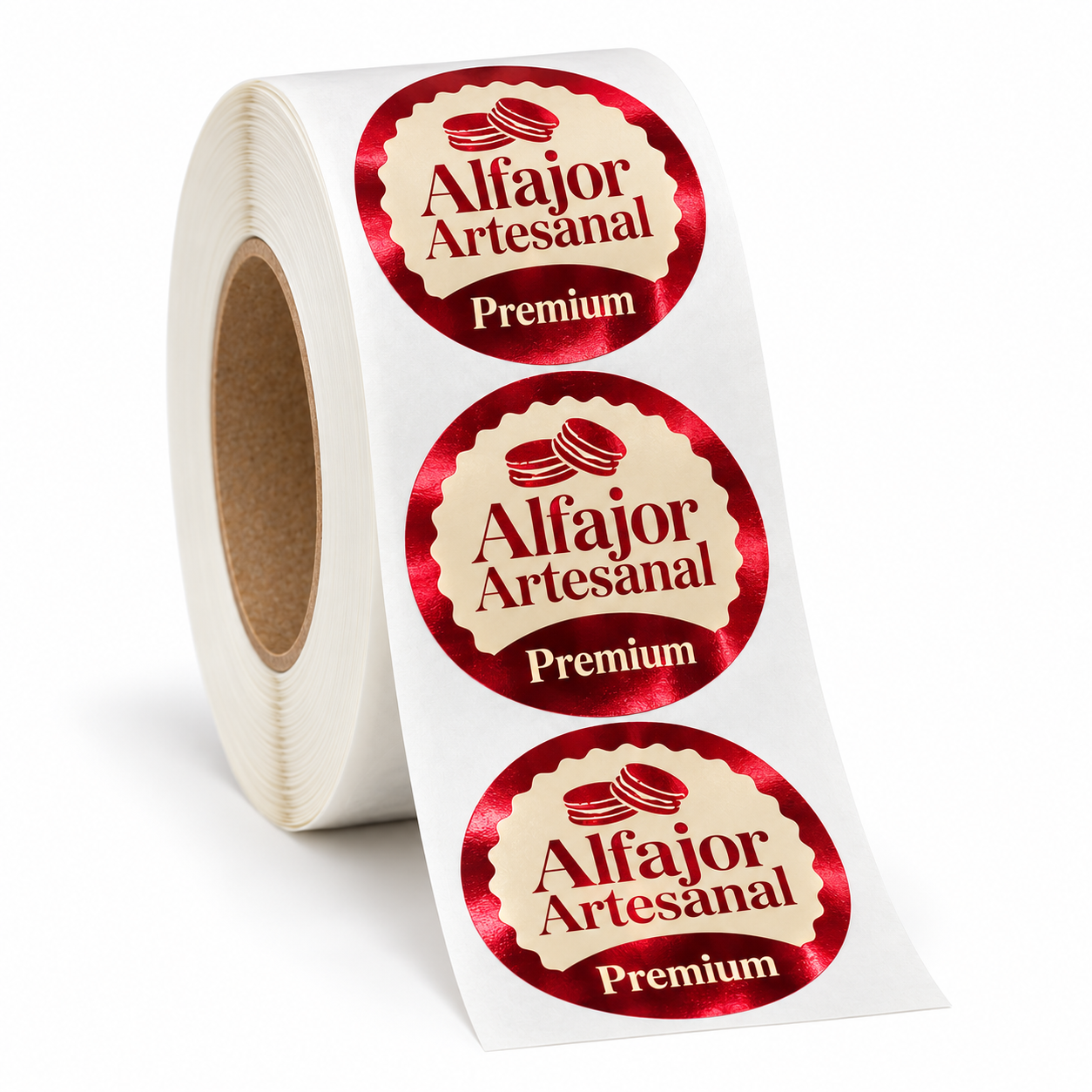 Etiquetas Autoadhesivas Alfajor Artesanal 1000 Uds.  2
