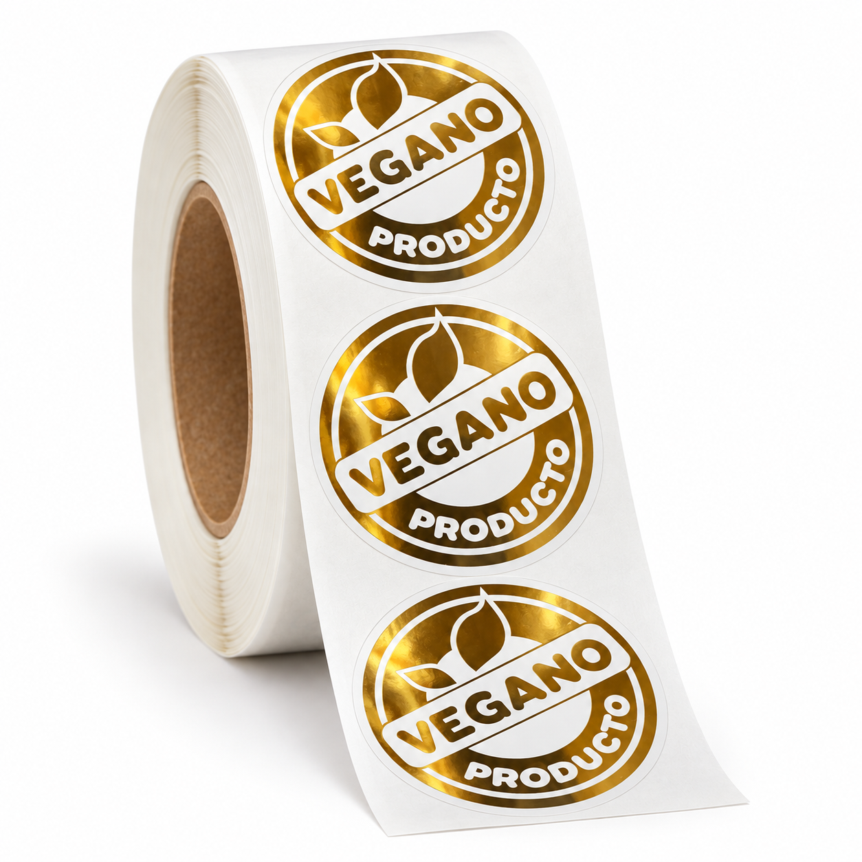 Etiquetas Autoadhesivas Producto Vegano 1000 Unidades.  1