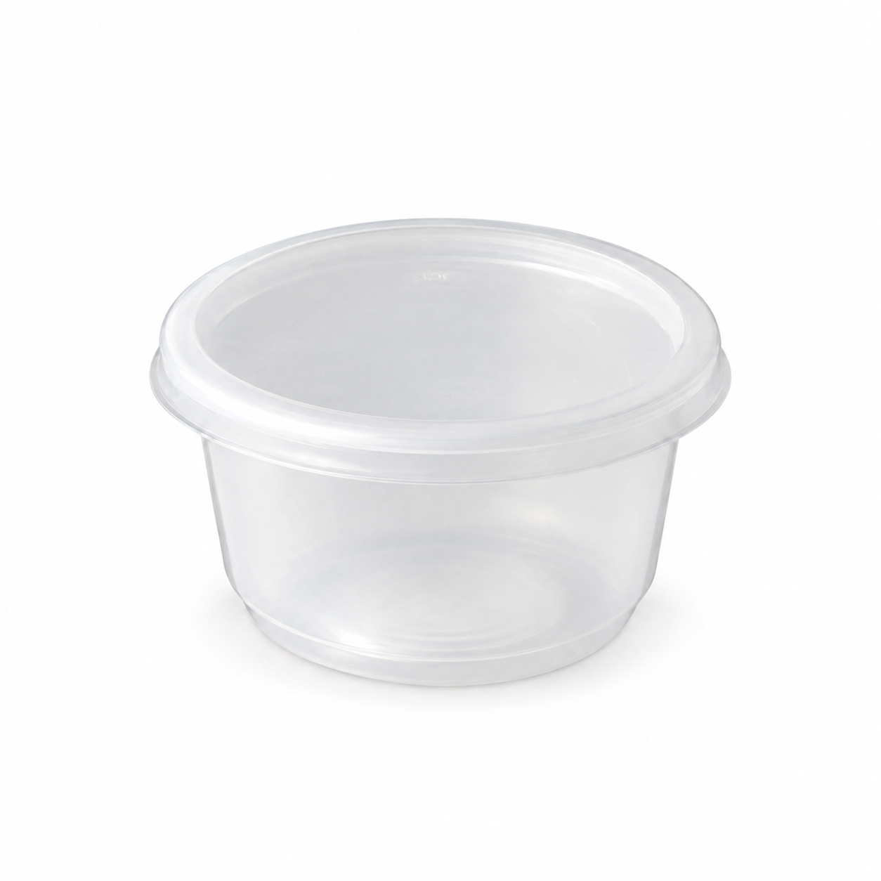Pote  Plástico 6 Oz Con Tapa (25 Uds) 1
