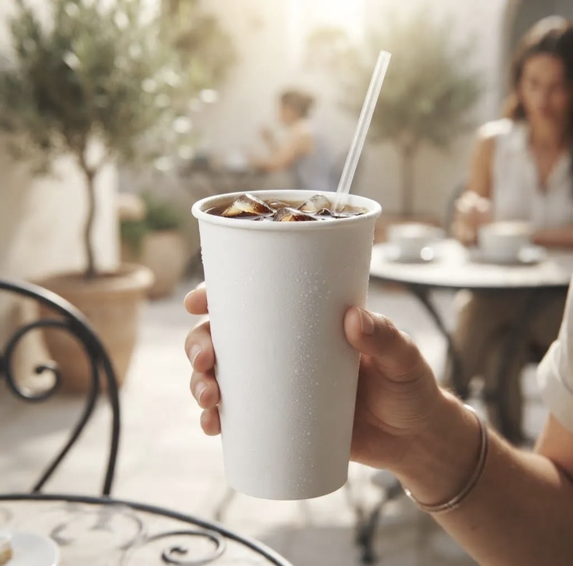Vaso De Papel 16 Oz Para Bebidas Frías (50 Unidades) 3