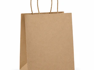Bolsa Papel Manilla 22x10x32 Cm (25 Unidades)