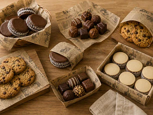 Papel Para Alfajor 14 X 17 Cm (100 Unidades)