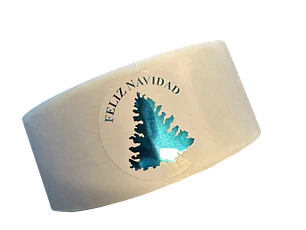 Etiquetas Autoadhesivas Feliz Navidad (1000 Uds )