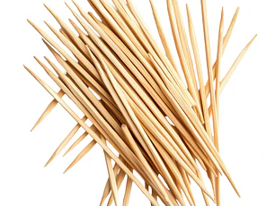 Palillos Mondadientes De Bambú 25 Cajitas x100 (2.500 Ud) 
