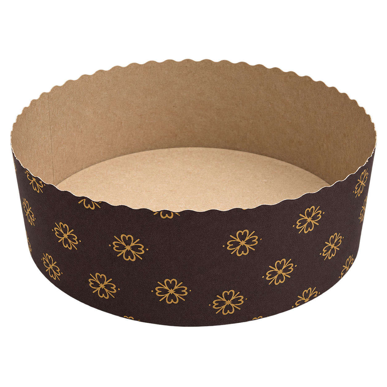 Molde Pan De Pascua 1 Kg  Marrón Chocolate (50 Unidades) 1