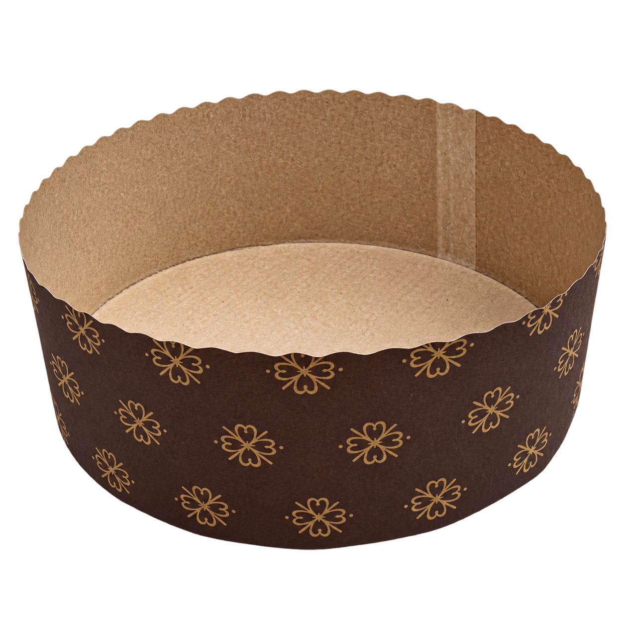 Molde Pan De Pascua 1 Kg  Marrón Chocolate (50 Unidades) 3