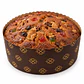 Molde Pan De Pascua 1 Kg  Marrón Chocolate (50 Unidades) - Miniatura 2