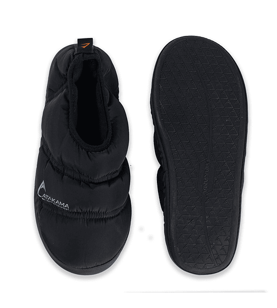 PANTUFLA FUTALEUFÚ NEGRA - ATAKAMA OUTDOOR