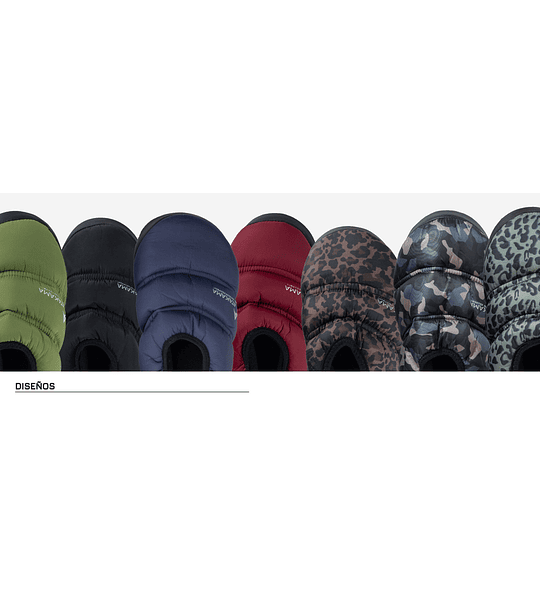 PANTUFLA FUTALEUFÚ NEGRA - ATAKAMA OUTDOOR