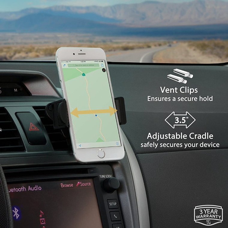 Soporte Pinza de Teléfono para ventilación - Schosche 5