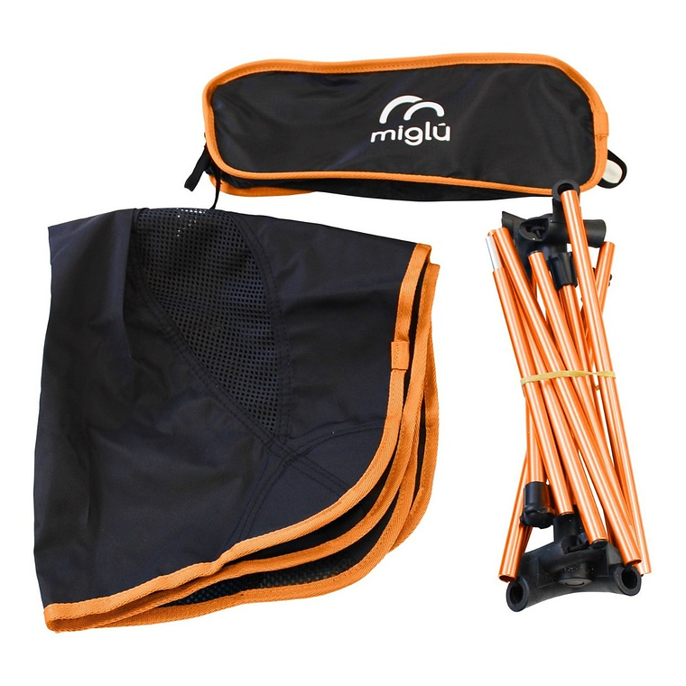 Silla Plegable Naranja - Miglu 2