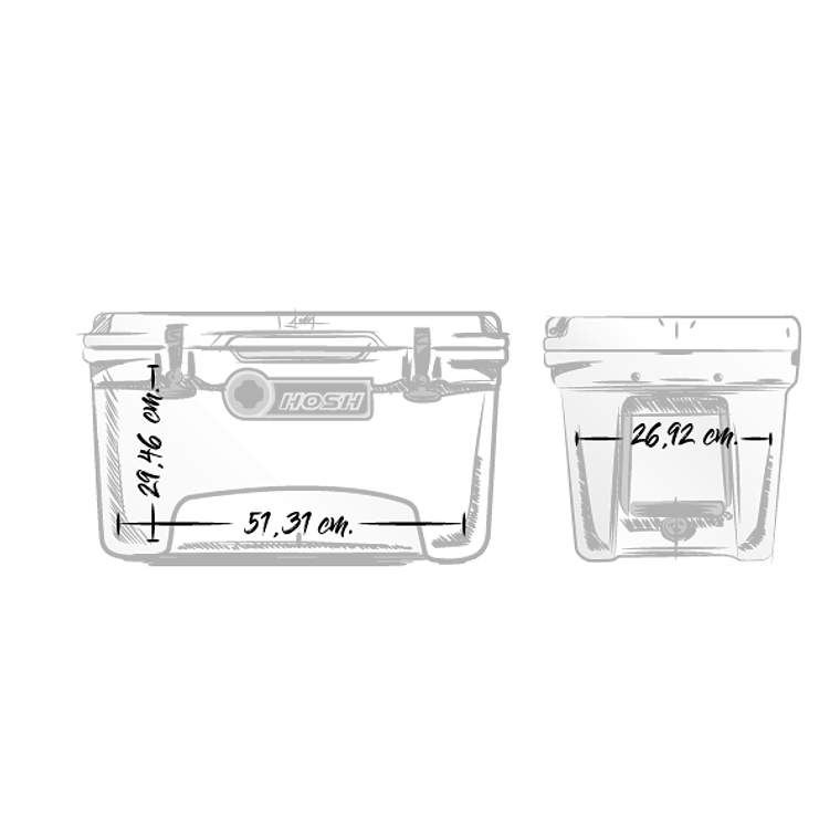 COOLER 45QT - HOSH 14