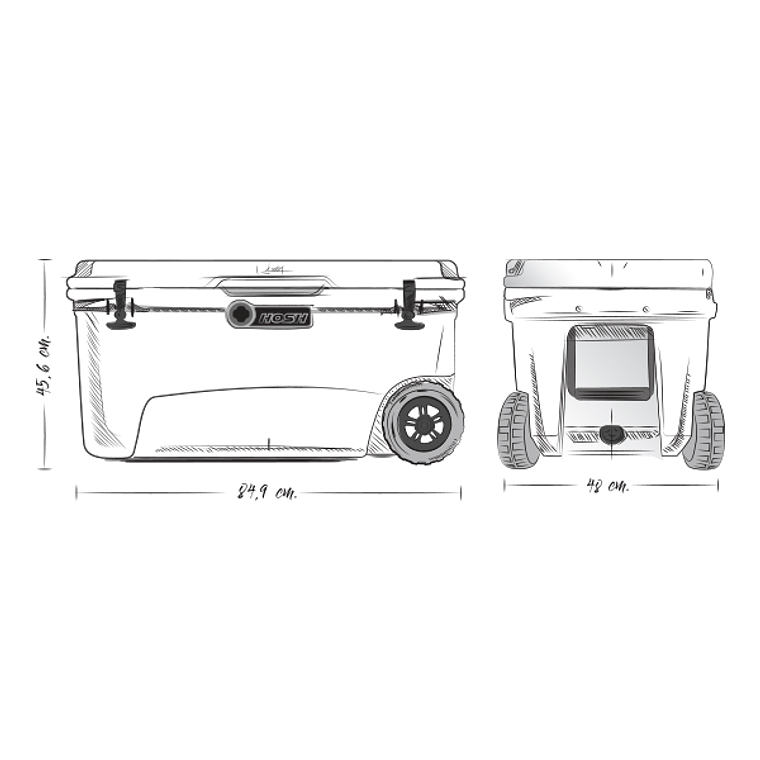 COOLER 70QT - HOSH 8