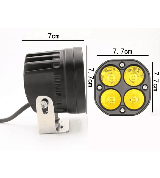Focos LED de 3″ - Neblineros Spot (Ambar o Blanca)