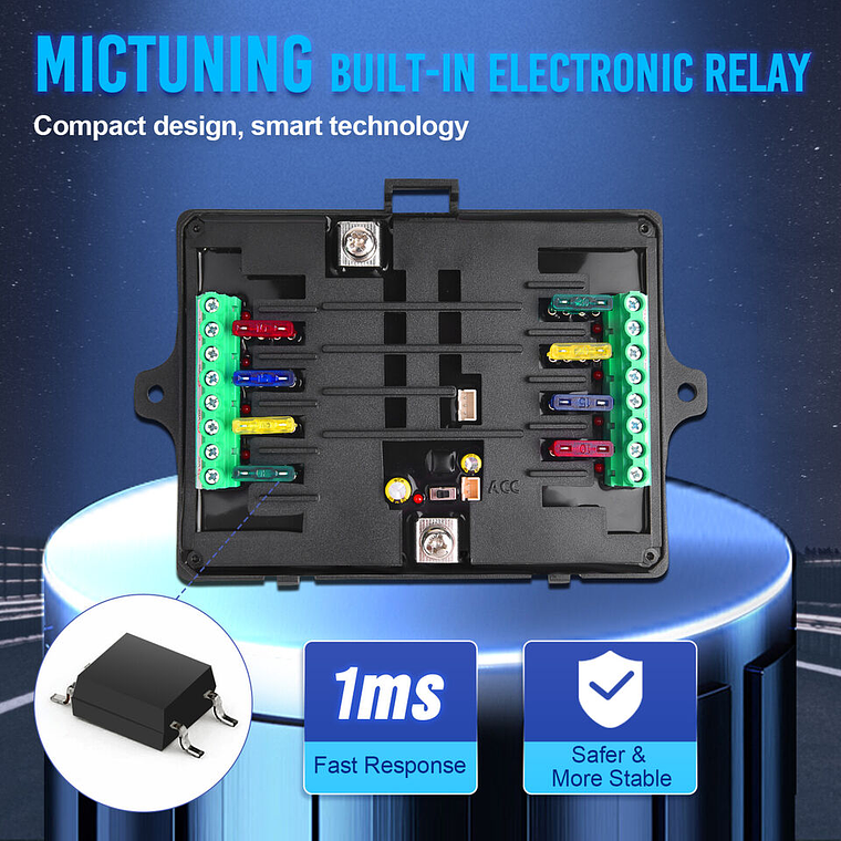 Kit panel de interruptor de 8 botones - Mictuning 6