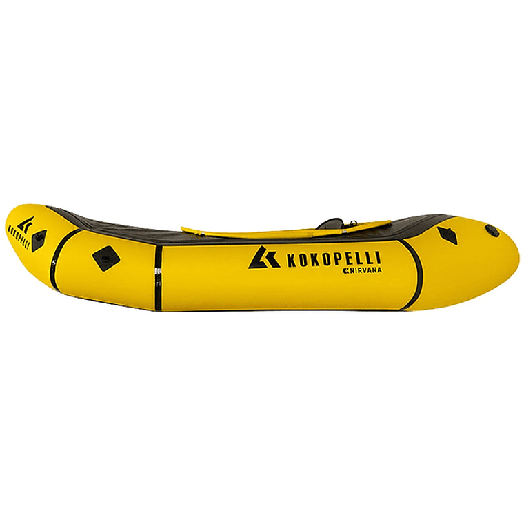Packraft Nirvana Spraydeck Amarillo con TiZip - Kokopelli 3