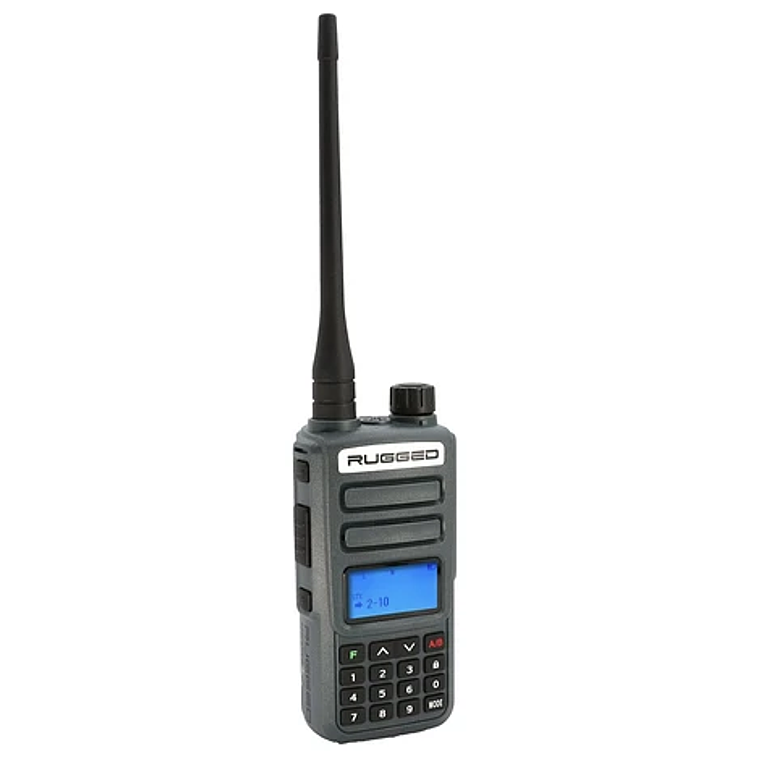 Radio Walkie Talkies GMRS2 Plus Gris 1 Unidad - Rugged 1