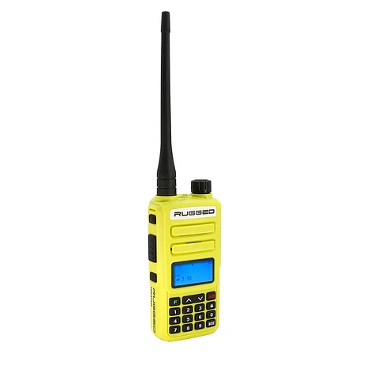 Radio Walkie Talkies GMRS2 Plus Amarillo 1 Unidad - Rugged 1