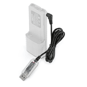 Cable de Carga USB para Radios Portátiles R1 - V3 - GMR2 y GMR2 PLUS - Rugged