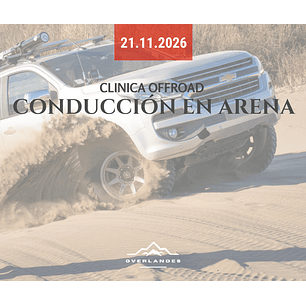 Clinica off-road - Conducción en Arena.