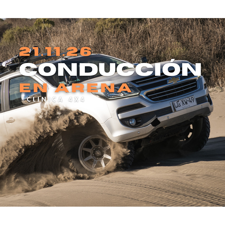 Clinica 4X4 - Conducción en Arena. 1