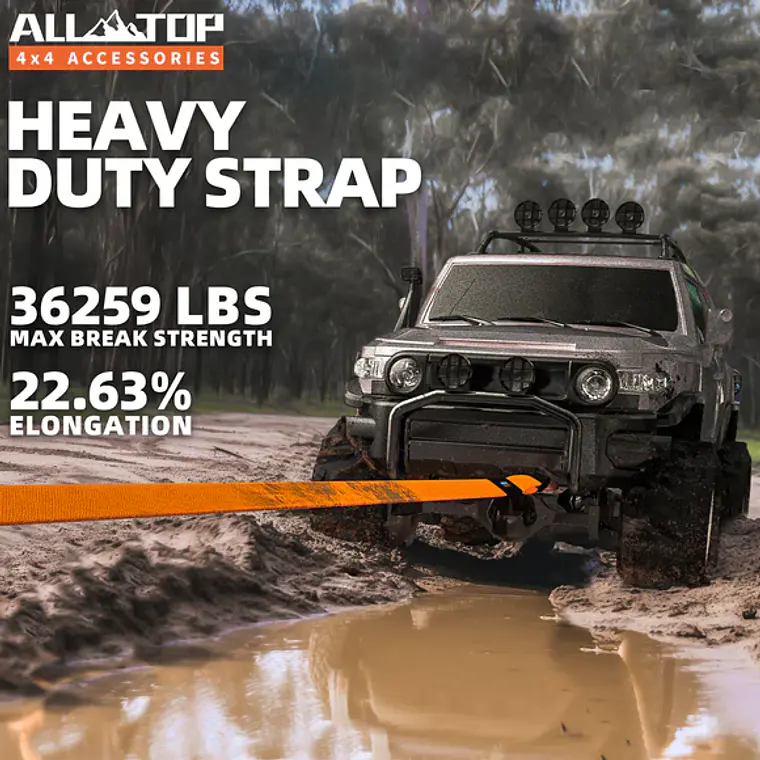 kit Eslinga de tiro 11T con grilletes - AllTop 4