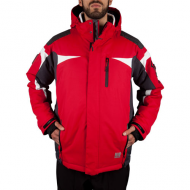 PARKA HARDWORK ASPEN ROJA