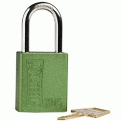 Candado Lock Out Steel-Pro X05 Verde - Tamaño Único