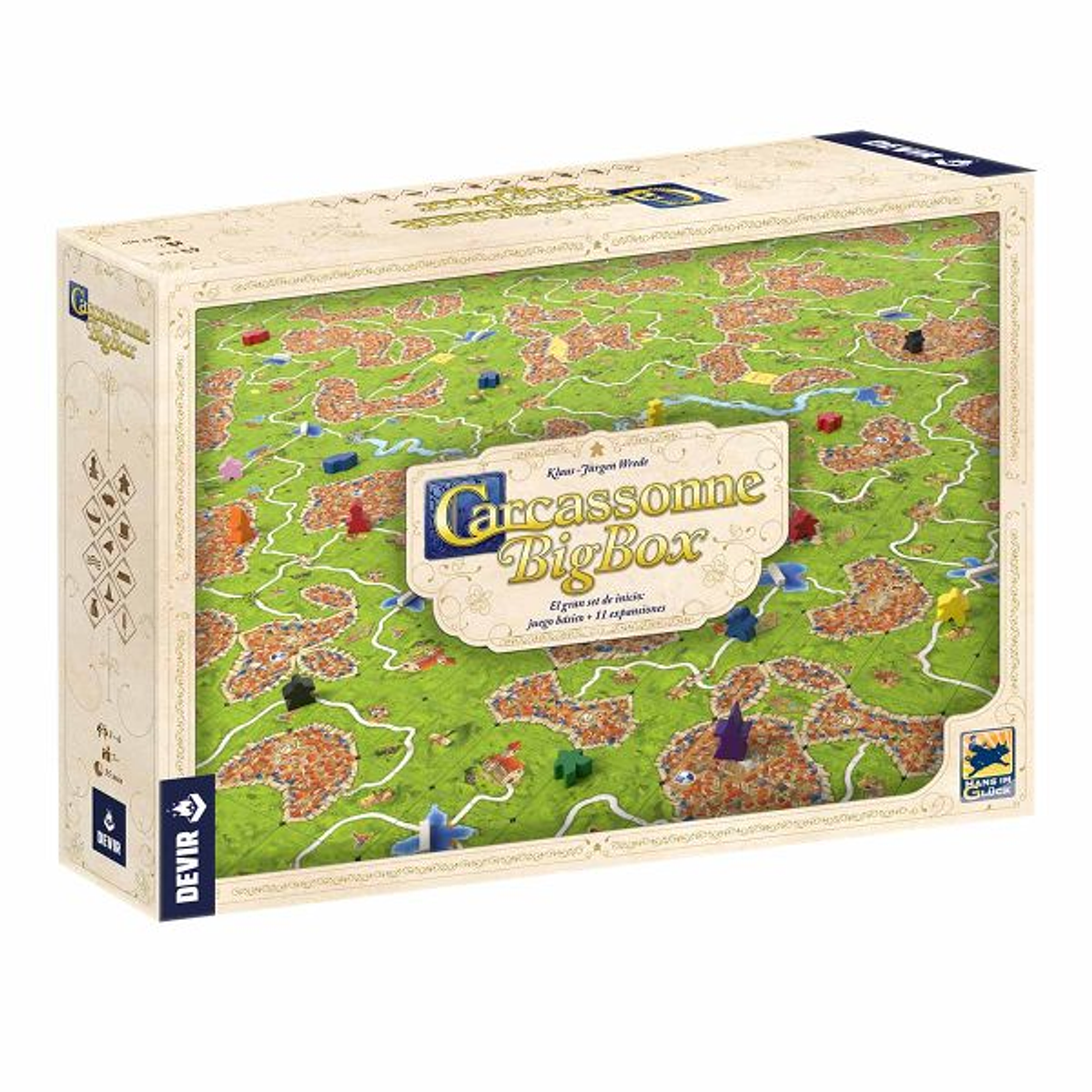 Carcassonne Big Box: ¡11 Expansiones en una sola gran caja!