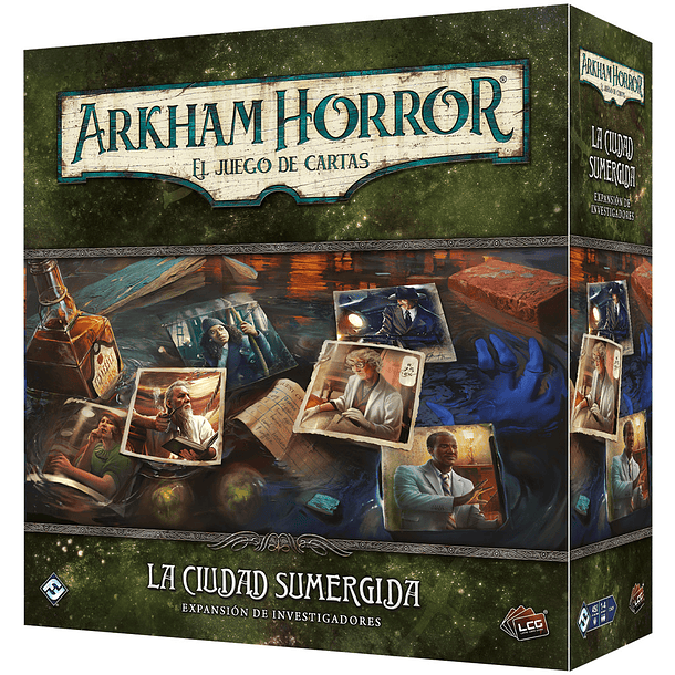 Preventa - Arkham Horror LCG: La Ciudad Sumergida Exp. Investigadores - Español