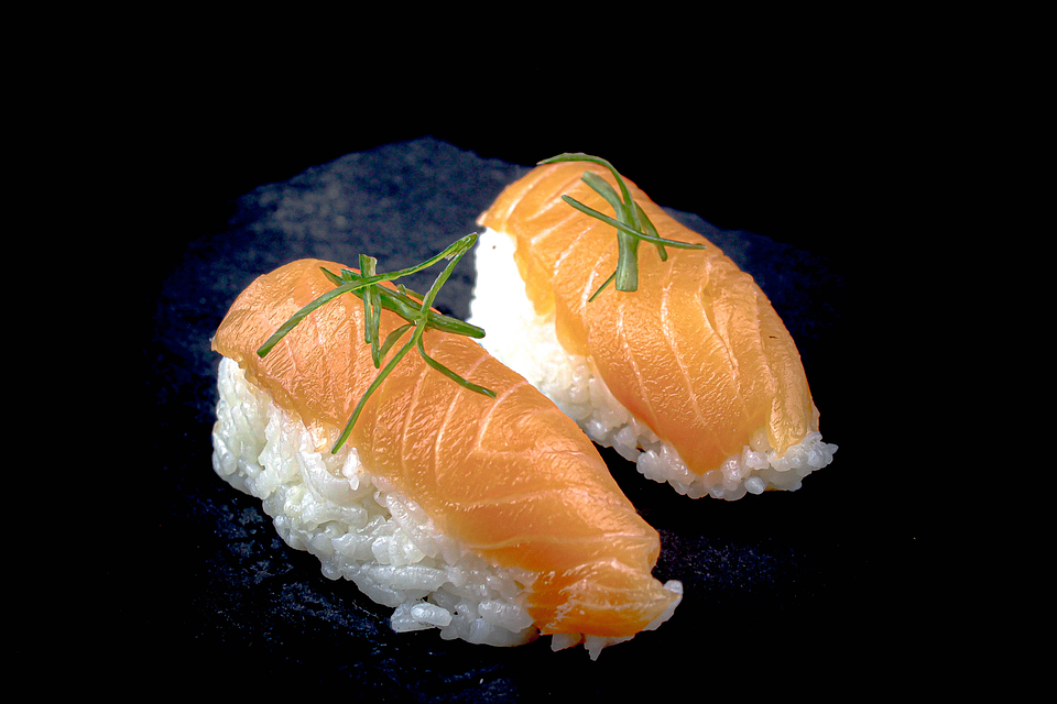 Nigiri de Salmón 1