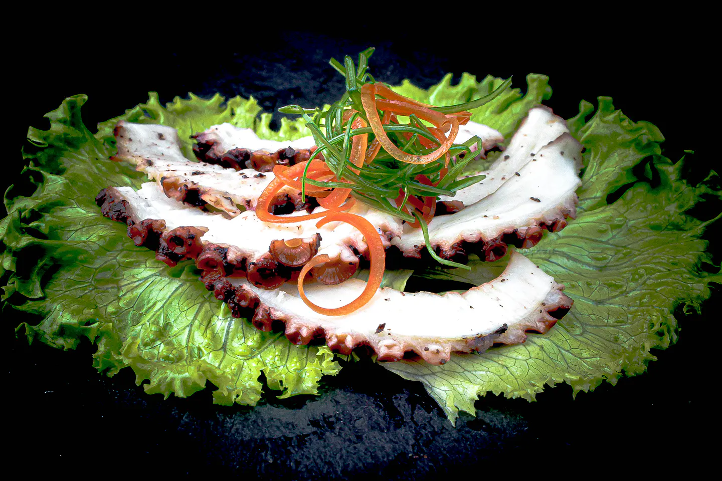 Sashimi de pulpo 1
