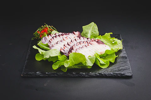 Sashimi de pulpo