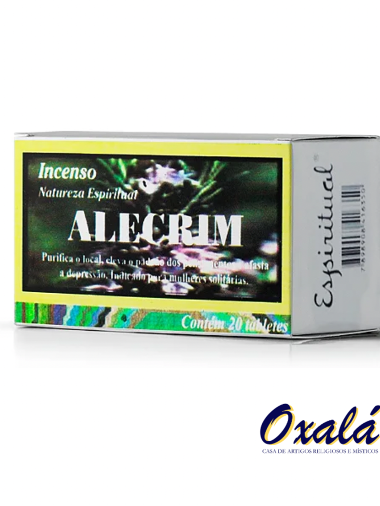 Defumador Alecrim - Casa Oxalá 1