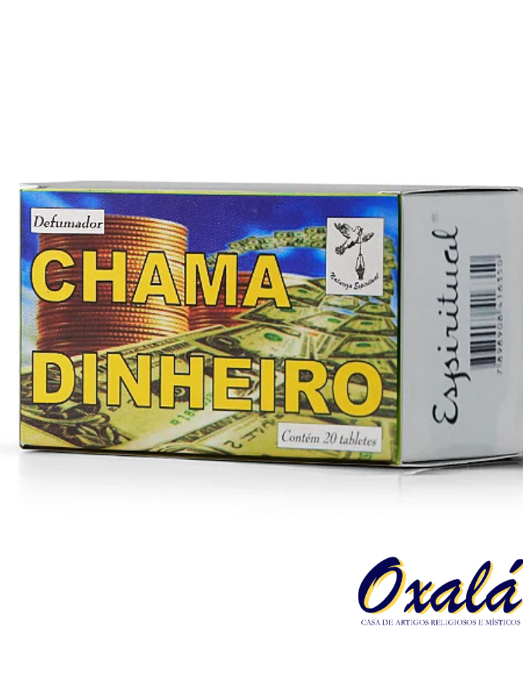 Defumador Chama Dinheiro - Casa Oxalá 1