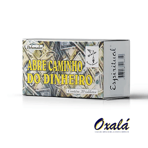 Defumador Abre caminho do dinheiro - Casa Oxalá