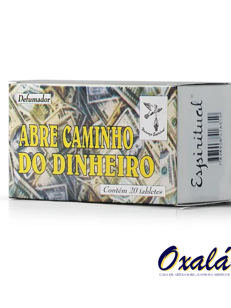 Defumador Abre caminho do dinheiro - Casa Oxalá 1