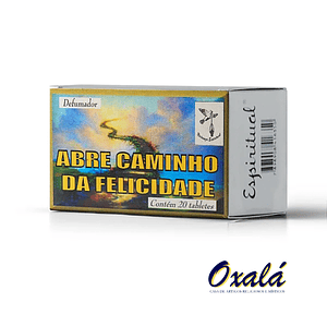 Defumador Abre caminho da felicidade - Casa Oxalá