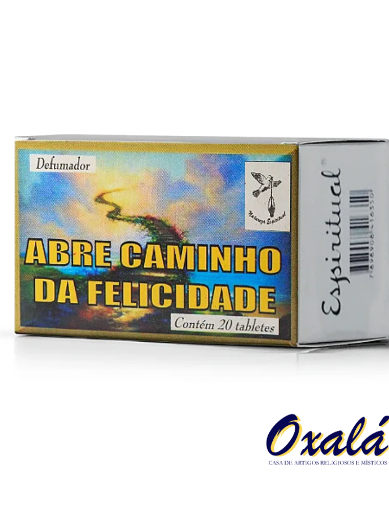 Defumador Abre caminho da felicidade - Casa Oxalá 1