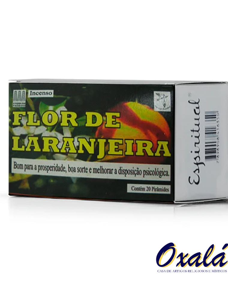 Defumador Flor de laranjeira - Casa Oxalá 1