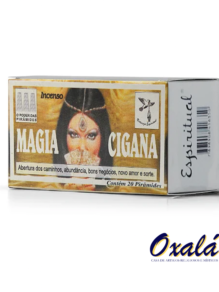 Defumador Magia Cigana - Casa Oxalá 1