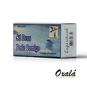 Defumador Só Deus pode comigo - Casa Oxalá