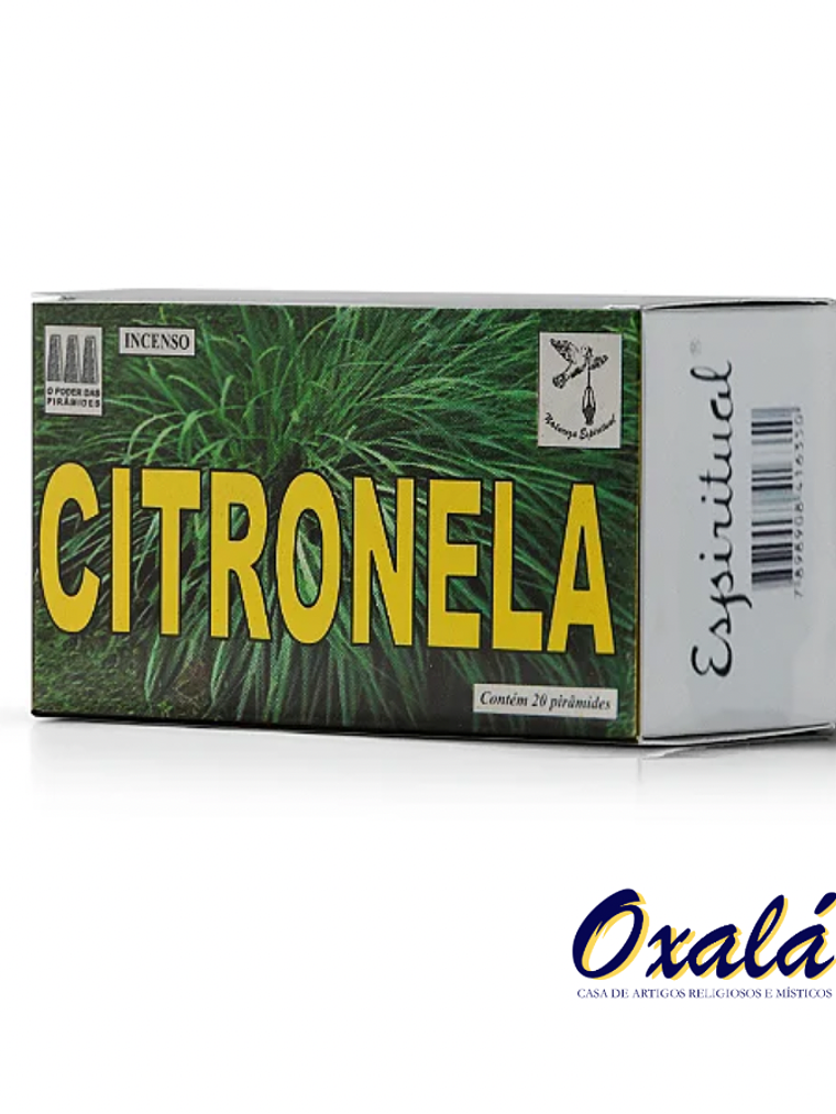 Defumador Citronela - Casa Oxalá 1