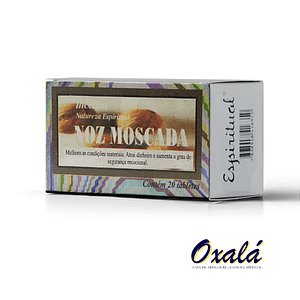 Defumador Noz Moscada - Casa Oxalá