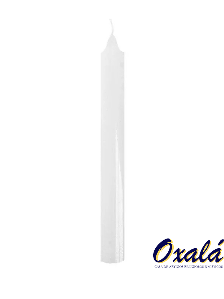 Vela Palito Branca 10 unidades 1