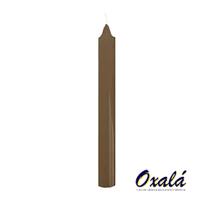 Vela Palito Marrom 10 Unidades