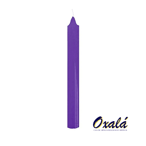 Vela Palito Roxa 10 unidades