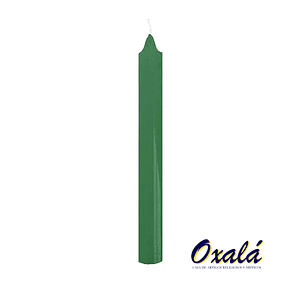 Vela Palito Verde 10 Unidades